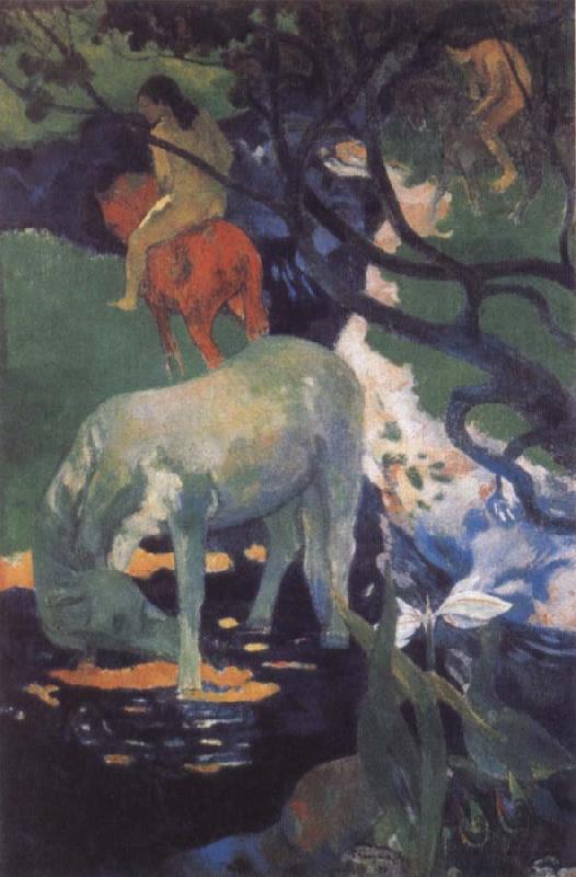 Paul Gauguin The White Horse